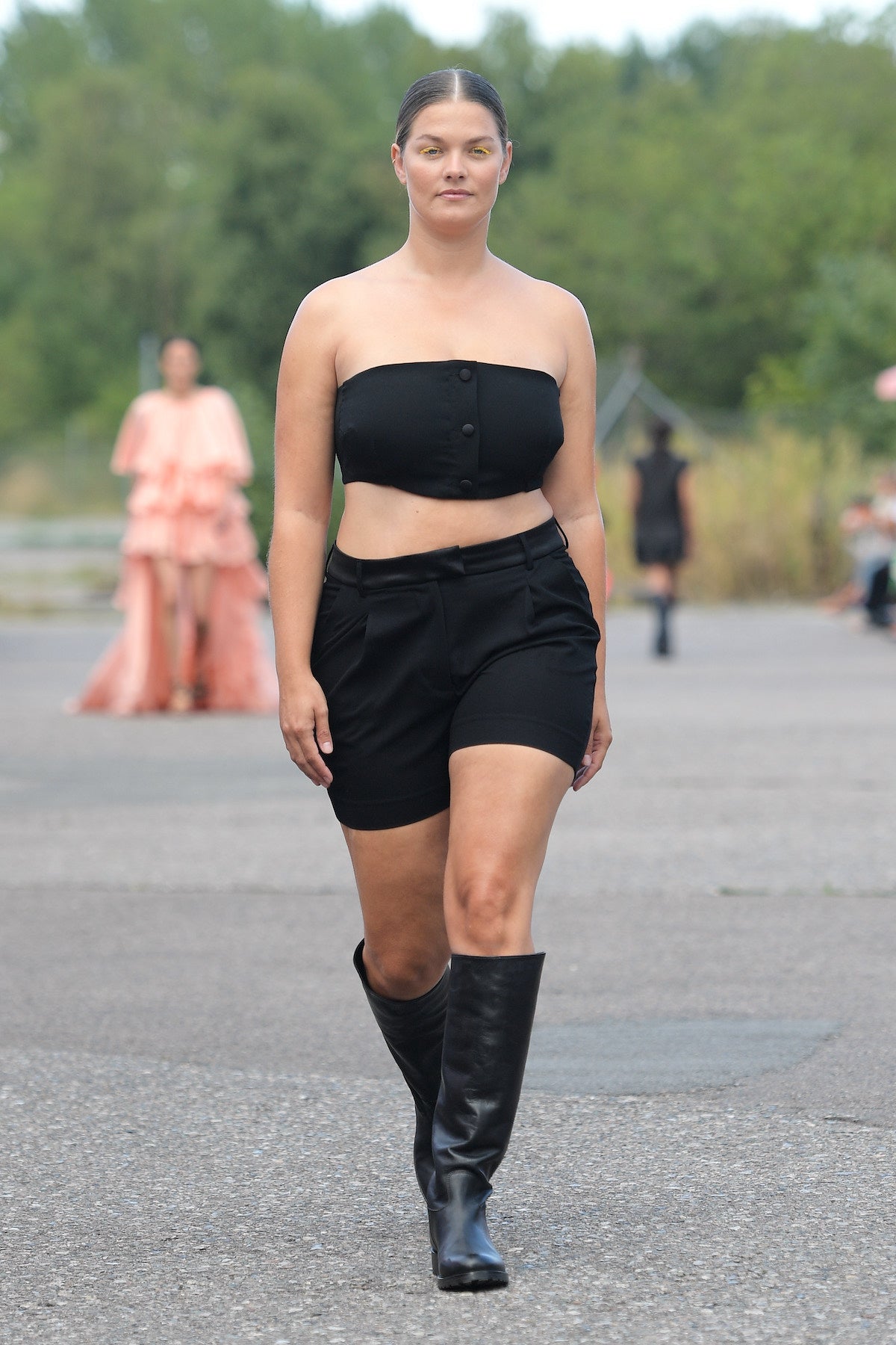 Evita - Light tailoring bandeaux top    2 - Rabens Saloner