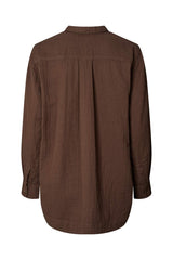 Besime - Cotton dbl shirt I Black    9 - Rabens Saloner