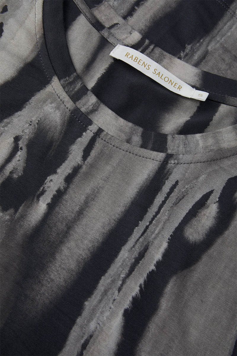 Xenia - Mottled LS tshirt I Grey combo    7 - Rabens Saloner